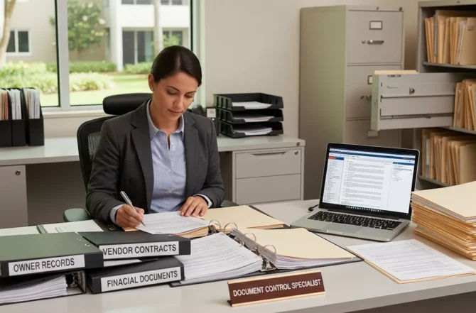 Controle de Documentação e Arquivos